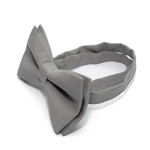 Краватка-метелик Gofin світло-сірий матовий AB-7229