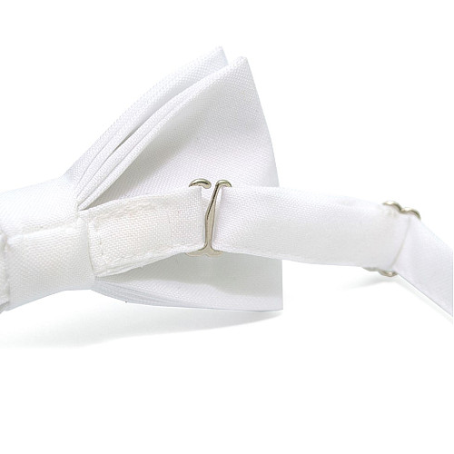 Галстук-бабочка Gofin белая матовая AB-7231