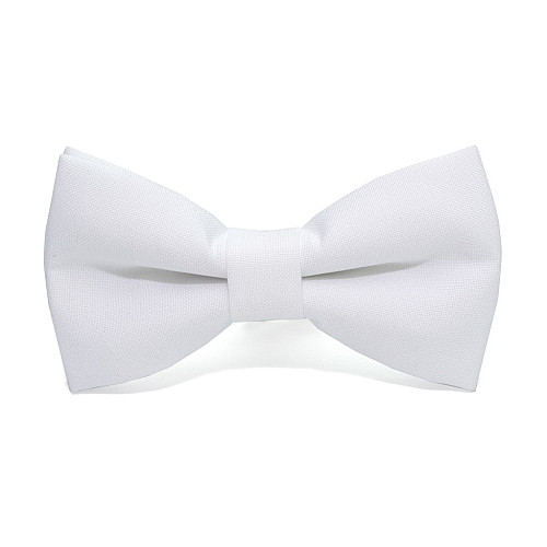 Галстук-бабочка Gofin белая матовая AB-7231