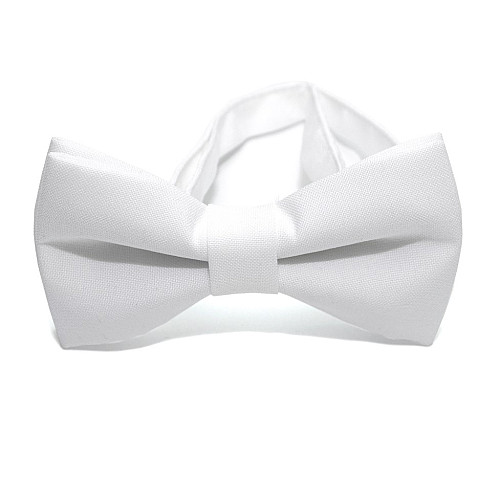 Галстук-бабочка Gofin белая матовая AB-7231