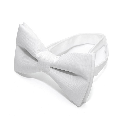 Галстук-бабочка Gofin белая матовая AB-7231