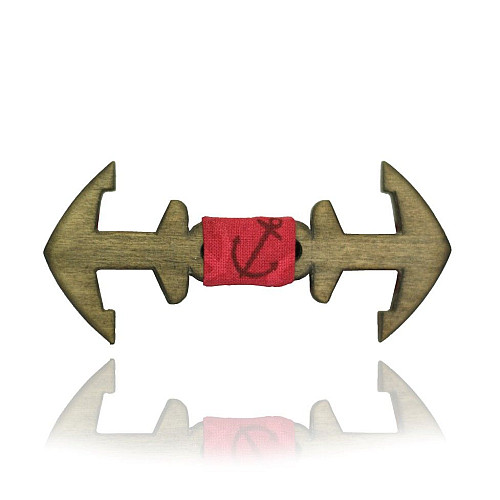 Деревяний метелик краватка GBD1042