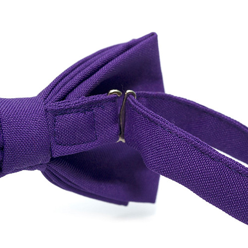 Галстук бабочка Gofin фиолетовая матовая AB-204