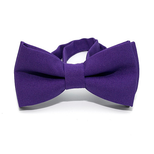 Галстук бабочка Gofin фиолетовая матовая AB-204