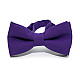 Галстук бабочка Gofin фиолетовая матовая AB-204