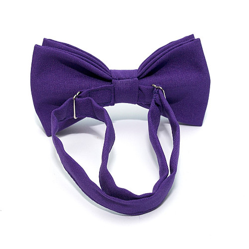 Галстук бабочка Gofin фиолетовая матовая AB-204