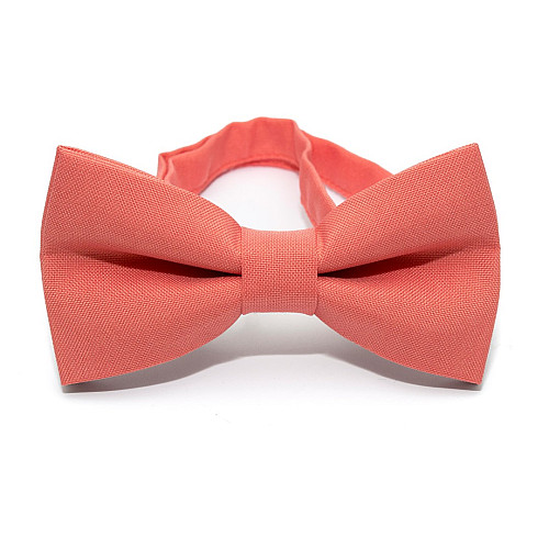 Галстук бабочка Gofin коралловая матовая AB-205