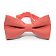Галстук бабочка Gofin коралловая матовая AB-205