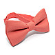 Галстук бабочка Gofin коралловая матовая AB-205