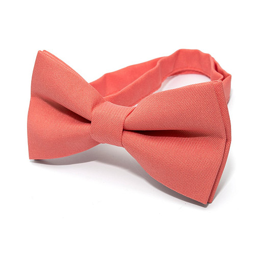 Галстук бабочка Gofin коралловая матовая AB-205
