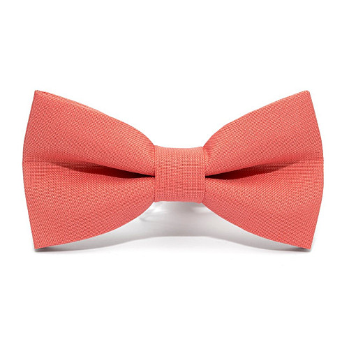 Галстук бабочка Gofin коралловая матовая AB-205