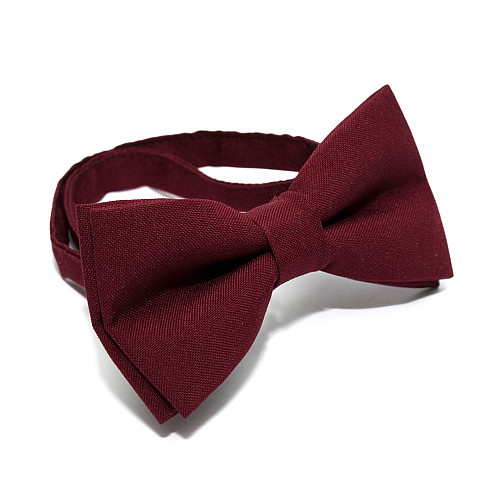 Краватка метелик Gofin бордовий матовий AB-207
