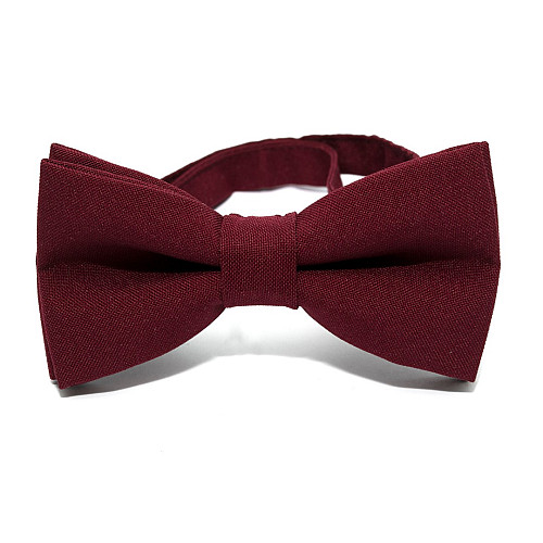 Краватка метелик Gofin бордовий матовий AB-207