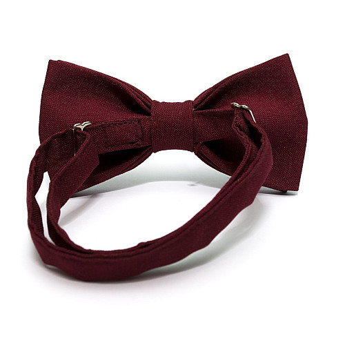 Краватка метелик Gofin бордовий матовий AB-207