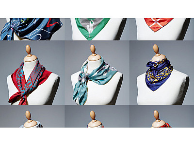 Шийні хустки з шовку: вінтаж знову в тренді