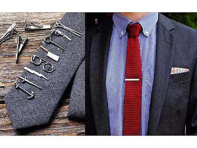 Зажимы для галстука - красиво или полезно?
